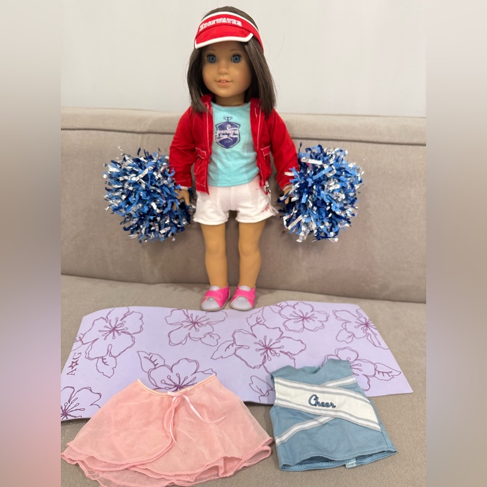 Carissa 2009 Girl of the Year American Girl Doll with Red Jacket and Accessories